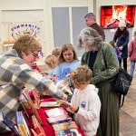 booksale in church vestry