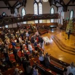 photo of worship service