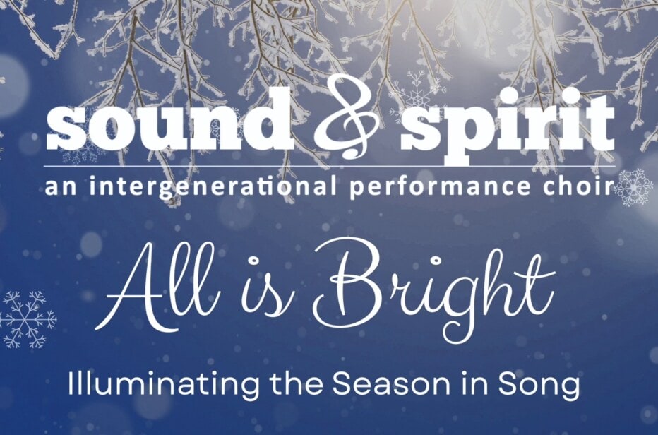 Poster for choral concert